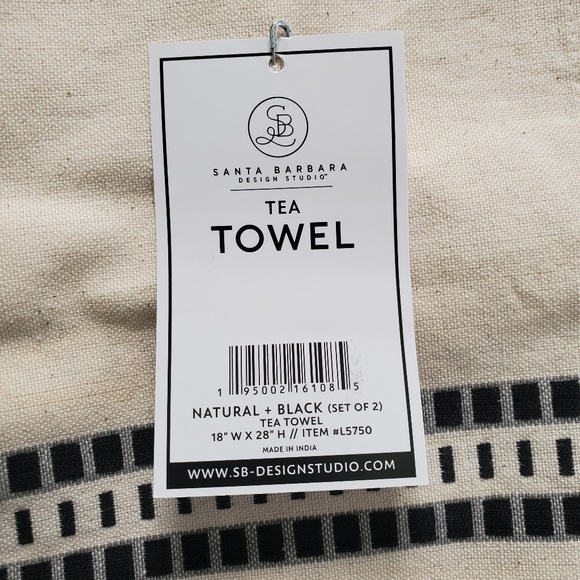 NWT Santa Barbara Tea towel set of 2 - Picture 5 of 6